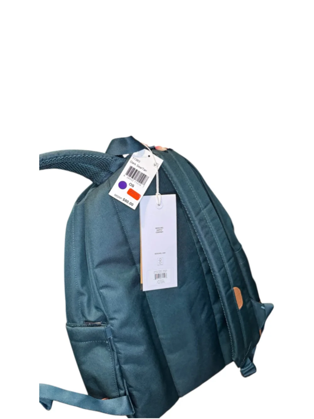 Men's Herschel Supply Company Backpack One Size Green and Tan